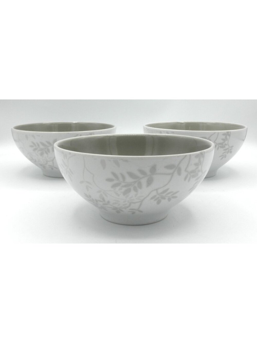 Zenses by Gibson 6 Inch Soup/Cereal Bowl Set of 3 Pattern Code: GIDZEN
